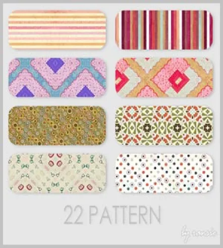 باترن زخارف فوتوشوب منوع روعه 22 Patterns