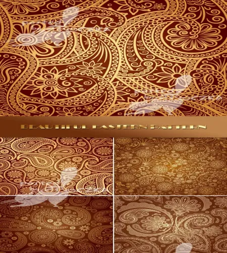باترن فيكتور زخارف Beautiful eastern pattern