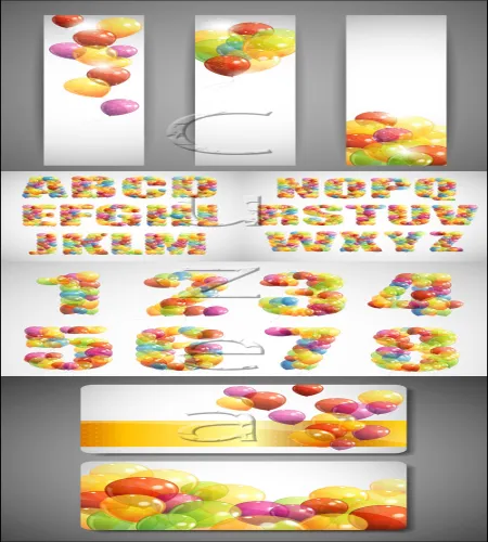 بنرات بالونات مميزه واكثر من رائعه banners with ballons