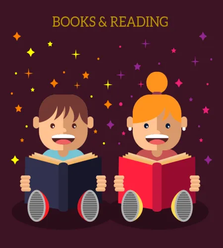 تصميم طفل وطفله يقرأون كتاب جميل جداً ملف مفتوح فيكتور تصميم طفل وطفله يقرأون كتاب جميل جداً ملف مفتوح فيكتور مجاني تحميل مباشر
