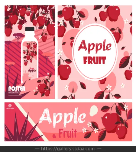 تحميل تصميم بنرات فواكة تفاح احمر جميلة ملف مفتوح تحميل تصميم بنرات فواكة تفاح احمر جميلة ملف مفتوح