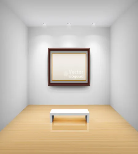 تصميم اطار جميل فارغ على الجدار ملف مفتوح تصميم اطار جميل فارغ على الجدار ملف مفتوح
