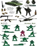 تصميم الجيش جنود واسلحه Army Set