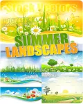 ستوكات فيكتور طبيعيه Summer landscapes