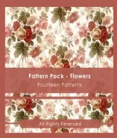 باترن ورود فوتوشوب رائع Pattern Pack - FLOWERS