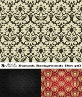 خلفيات نقش مميزه فيكتور Damask Backgrounds 59