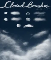 تحميل فرش فوتوشوب سحاب Cloud PS Brushes