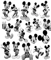 فرش فوتوشوب ميكي ماوس Mickey mouse brushes