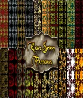 باترن فوتوشوب  22 Etched and Floral Photoshop Patterns 