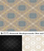 خلفيات نقش روعه جديده Damask Backgrounds set 53