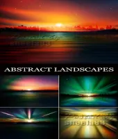 تصميم شروق الشمس من الطبيعه Abstract Landscapes