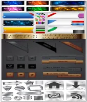 بنرات وسلايدر وايقونات Banners, Sliders and Buttons