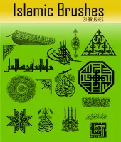 فرش فوتوشوب اسلاميه Islamic Brushes
