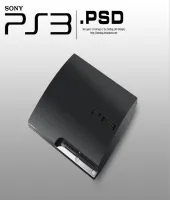 تحميل وتنزيل تصميم فوتوشوب مفتوح بلاي ستيشن Sony Playstation 3 PS3 .PSD