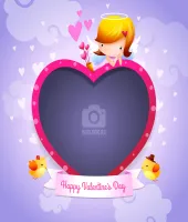 تصميم اطار قلب مميز واكثر من رائع ملف مفتوح