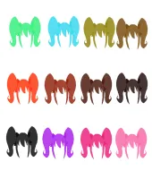 تحميل وتنزيل فرش فوتوشوب قصات شعر Cute Girl Pigtails Hair Brushes