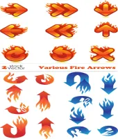 تصميم اسهم ناريه روعه Various Fire Arrows