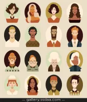 تصميم شخصيات كرتونية افاتار صورة رمزية ملف مفتوح تحميل مباشر