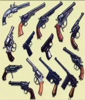تحميل وتنزيل فرش فوتوشوب المسدسات Military equipment