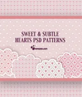 تحميل باترن فوتوشوب قلوب Free Hearts Patterns